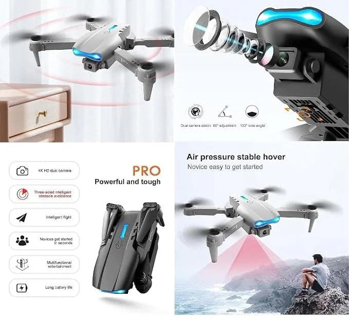 E99 Drone Camera – Easy Control & Aerial Fun 🚁✨